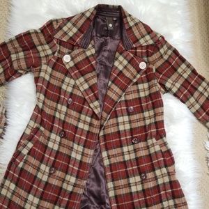 Element fall plaid jacket Size M